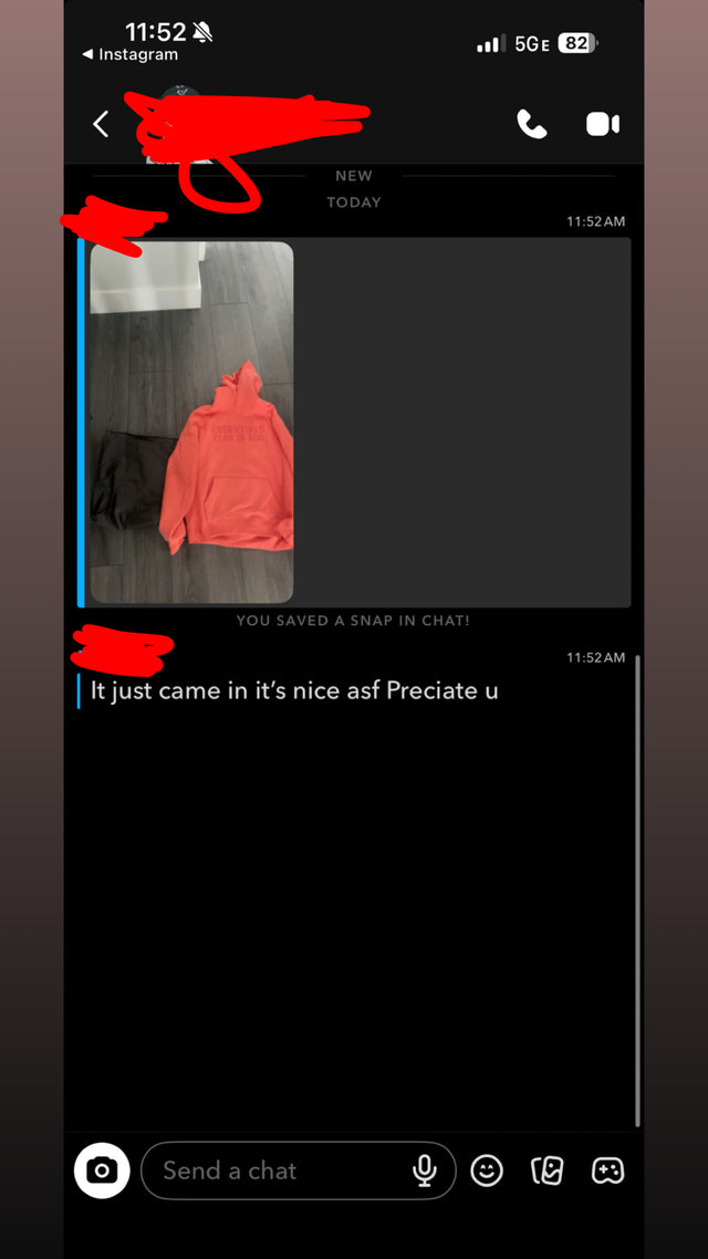 Customer testimonial screenshot